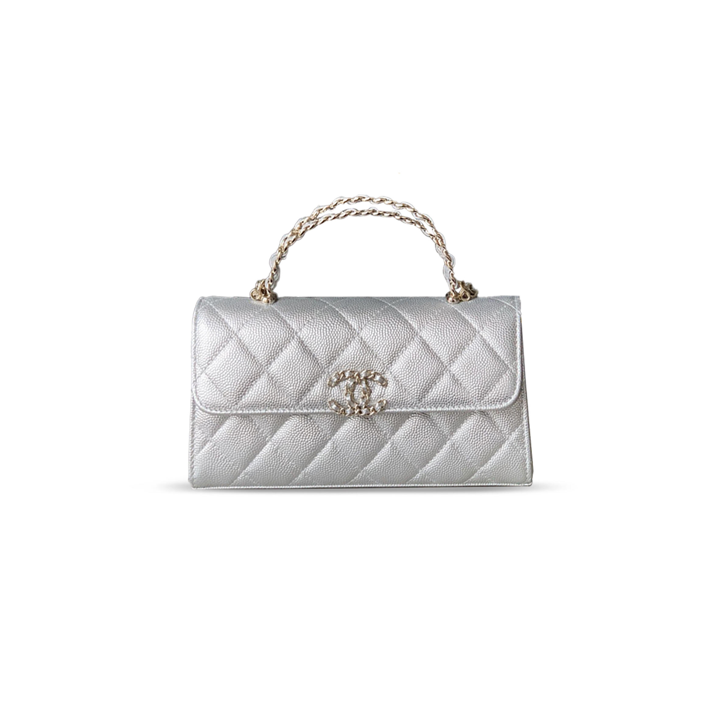 CHANEL MASTER FLAP PHONE HOLDER WITH CHAIN AP3238 (18*10*4.5cm)